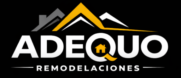 Logo institucional de ADEQUO REMODELACIONES, empresa especializada en obra civil, remodelación y diseño arquitectónico en Bogotá.